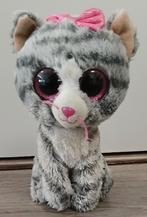 Ty beanie boo poes Kiki 16 cm, Ophalen of Verzenden, Zo goed als nieuw