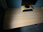 Ikea BEKANT Bureau 160x80 cm, Huis en Inrichting, Bureaus, Ophalen, In hoogte verstelbaar, Gebruikt, Bureau
