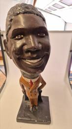 vintage Nat King Cole gipsen beeld jaren 50, Ophalen of Verzenden
