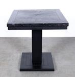 Horecatafel zwart 80x80cm (24 stuks), Huis en Inrichting, Gebruikt, 50 tot 100 cm, Vier personen, Robuust
