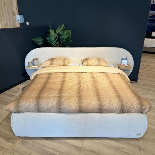 Blossom Recor Bed - 180x210cm, Huis en Inrichting, Slaapkamer | Bedden, Nieuw, Tweepersoons, 180 cm, 210 cm, Stof, Beige, Verstelbaar