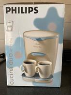 Philips Cucina Duo, Witgoed en Apparatuur, Koffiezetapparaten, Ophalen of Verzenden, Zo goed als nieuw, Koffiemachine, Gemalen koffie