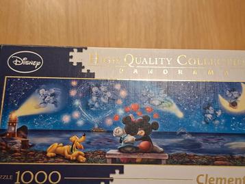 Panorama Puzzel Disney Mickey & Minnie 1000 stukjes beschikbaar voor biedingen