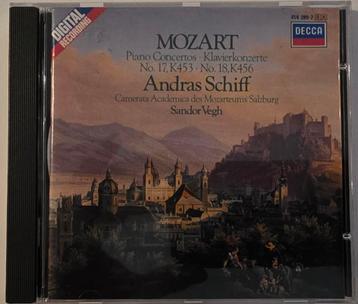 Mozart Pianoconcerten - Schiff, Vegh - Decca CD beschikbaar voor biedingen