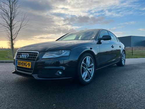 Audi A4 1.8 Tfsi S Edition 2010 Zwart, Auto's, Audi, Particulier, A4, ABS, Airbags, Airconditioning, Alarm, Bluetooth, Bochtverlichting
