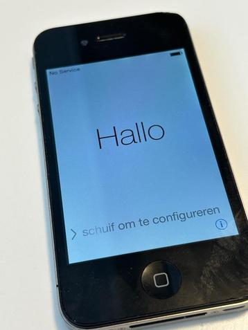 Phone 4 – model A1332 – 13,5 GB – iOS 7.1.2 beschikbaar voor biedingen