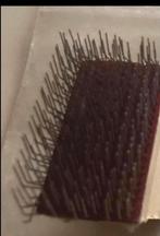 Punch borsteltje om de punch wol uit te kammen, Ophalen, Nieuw, Materiaal