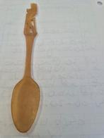 Vintage Indonesische Wayang Lepel Koehoorn, Antiek en Kunst, Antiek | Bestek, Ophalen of Verzenden