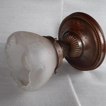 antieke plafonnière / plafondlamp beschikbaar voor biedingen