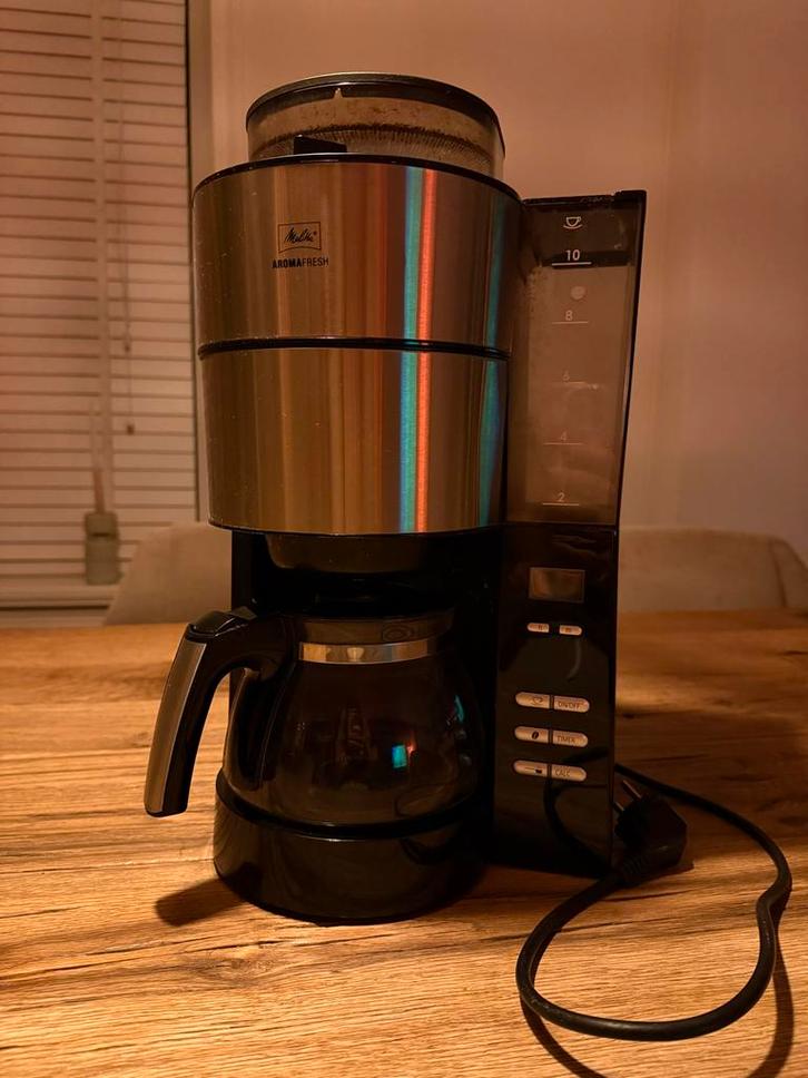 Melitta Aroma Fresh Koffiezetapparaat - Bonen & Filter, Witgoed en Apparatuur, Koffiezetapparaten, Gebruikt, Koffiebonen, Koffiemachine