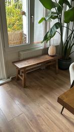 Robuust houten bankje Ubud xenos, Ophalen of Verzenden