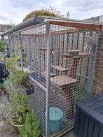 Kattenren gegalvaniseerd, Dieren en Toebehoren, Katten-accessoires, Ophalen, Zo goed als nieuw