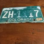 Colorado nummerplaat, Ophalen of Verzenden, Gebruikt, Auto's
