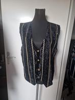 Gilet maat m (valt oversized), Kleding | Dames, Bodywarmers, Ophalen of Verzenden, Zo goed als nieuw, Maat 38/40 (M), Zwart