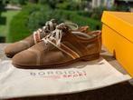 Borgioli leren herenschoenen bruin, maat 42, Bruin, Ophalen of Verzenden, Zo goed als nieuw, Borgioli