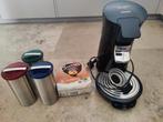 Senseo koffieapparaat HD 7825 en koffiepads en bussen, Ophalen, Koffiemachine, Zo goed als nieuw, 1 kopje