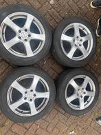 17 inch opel alfa dezent 5x110 velgen nette staat banden, Ophalen of Verzenden, Saab