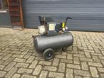 Compressor, 50L, 208L/min, Doe-het-zelf en Verbouw, Compressors, Ophalen, Gebruikt, 6 tot 10 bar, Minder dan 200 liter/min