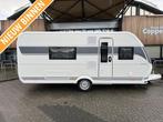 Hobby De Luxe 495 wfb 2025 NIEUW BINNEN!!!, Caravans en Kamperen, Bedrijf, Treinzit, 4 tot 5 meter, Schokbreker