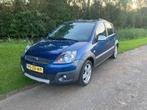 Ford Fiësta 1.4 16V futura Crossroad 5DR 2007 Blauw, Auto's, Voorwielaandrijving, Stof, Zwart, 4 cilinders