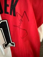 Vintage gesigneerd Feyenoord voetbalshirt 1999/2000 - Dudek, Verzamelen, Sportartikelen en Voetbal, Ophalen of Verzenden, Gebruikt