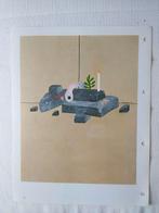Reinier Lucassen offset prent jaren 70, Antiek en Kunst, Verzenden