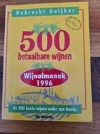 Wijnalmanak 1996.                 500 Betaalbare wijnen., Gelezen, Hubrecht duijker, Ophalen