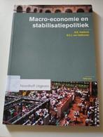 Macro-economie en stabilisatiepolitiek, Ophalen of Verzenden, Zo goed als nieuw, Economie en Marketing