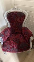 Te koop barok fauteuil, Huis en Inrichting, Fauteuils, Ophalen, Hout, Gebruikt, Barok