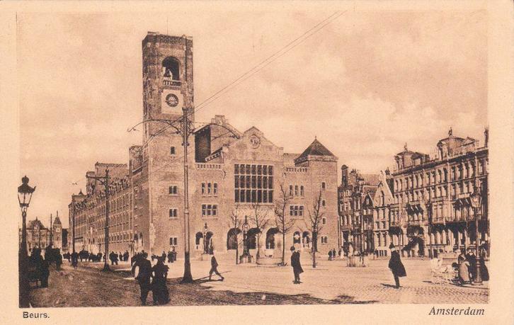 05428 Amsterdam - Beurs, Verzamelen, Ansichtkaarten | Nederland, Ongelopen, Noord-Holland, Voor 1920, Verzenden