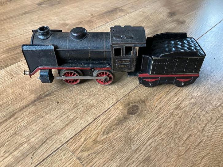 Marklin Spoor O : Stoomloc met Tender, Hobby en Vrije tijd, Modeltreinen | H0, Gebruikt, Locomotief, Gelijkstroom of Wisselstroom