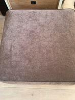 Mooie bruine poef. 90x90, Huis en Inrichting, Ophalen of Verzenden, Zo goed als nieuw, 75 tot 100 cm