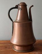 Oude Koperen Waterkan - Hoogte 34 cm, Antiek en Kunst, Antiek | Koper en Brons, Ophalen of Verzenden, Koper