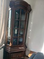 Vitrine-hoekkast, Huis en Inrichting, Ophalen, 25 tot 50 cm, 50 tot 100 cm