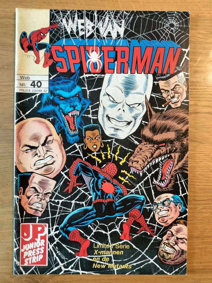 Web van Spiderman #40 (NL), Boeken, Strips | Comics, Zo goed als nieuw, Eén comic, Europa, Ophalen of Verzenden