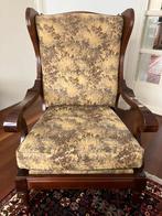 Fauteuil vier stuks, Huis en Inrichting, Fauteuils, Ophalen, Hout, Jaren '70, 75 tot 100 cm