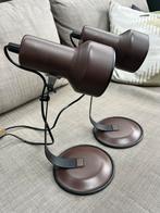 Set vintage tafellampen/spots van Vrieland uit de seventies., Gebruikt, Retro, vintage, seventies, design, Ophalen of Verzenden