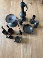 Tin diverse artikelen, Antiek en Kunst, Antiek | Tin, Ophalen of Verzenden