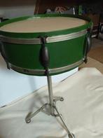 drum als bijzettafel, super! groen. opruiming. klein prijsje, 45 tot 60 cm, Minder dan 55 cm, Gebruikt, Rond