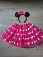 Minnie Mouse Verkleedset - Rok en Haarband, Kinderen en Baby's, Disney, N/A, Ophalen of Verzenden, Zo goed als nieuw