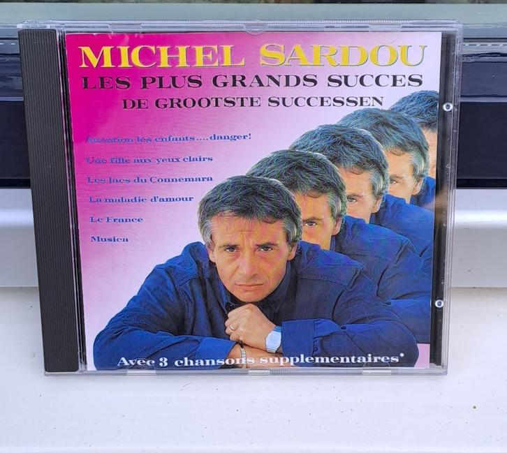 Een CD van Michel Sardou zijn grootste successen.💿🎶, Cd's en Dvd's, Cd's | Franstalig, Zo goed als nieuw, Verzenden