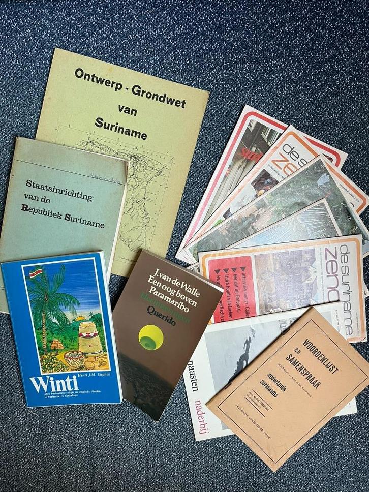 Diverse uitgaven over Suriname (11 uitgaven), Boeken, Geschiedenis | Vaderland, Gelezen, Ophalen