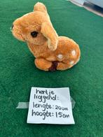 Pluche knuffel hert, 20cm, liggend, Ophalen of Verzenden, Zo goed als nieuw, Overige typen