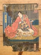 Antieke Japanse houtblok prent, Verzenden