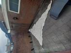 Nesling schaduwdoek driehoek 400 cm, Ophalen of Verzenden, Gebruikt, Knikarmscherm