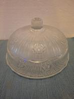 Mooi glazen bord met stolp, Huis en Inrichting, Keuken | Servies, --, Ophalen of Verzenden, --, Bord(en)