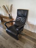Framati Leren relaxstoel defect! relaxfauteuil, Huis en Inrichting, Fauteuils, Ophalen, Gebruikt, 75 tot 100 cm, Metaal