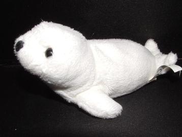 UNITOYS MY FRIEND ZEEHOND JONG VELOURS WIT MET ZWART  beschikbaar voor biedingen