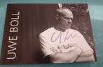 Uwe Boll handtekening gesigneerde kaart 15x10cm, Ophalen of Verzenden, Zo goed als nieuw, Foto of Kaart