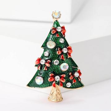 Kerstboom broche strass Christmas Kerst  beschikbaar voor biedingen